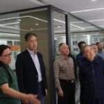 Gao Jianguo dirigió una delegación para realizar investigaciones sobre empresas de emprendimiento militar en Suzhou y Shanghai.