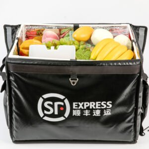 Double Layer Insulated Cooler Bag for Delivery