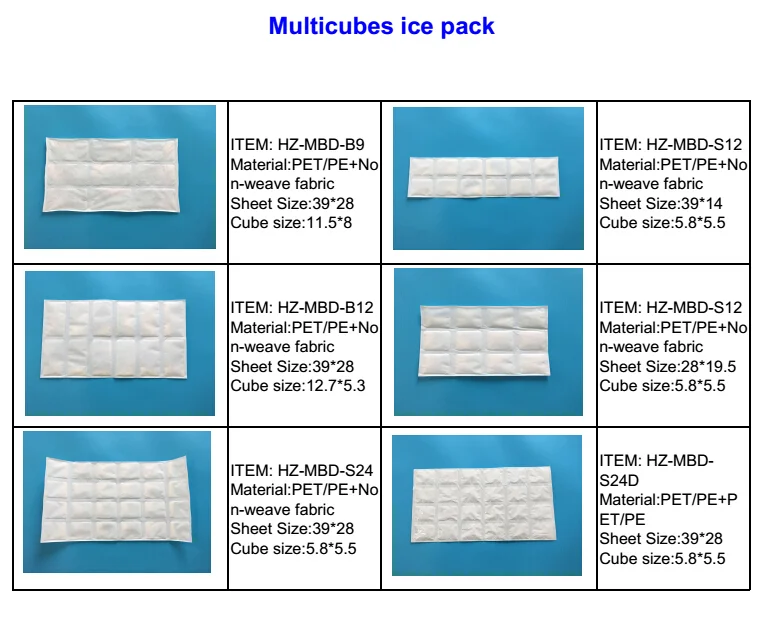 dry Ice Packs For Coolers